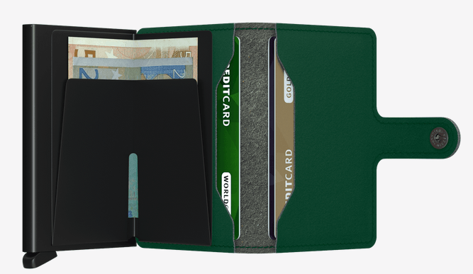 Secrid Mini RFID Blocking Wallet - Slim & Secure Non-Leather Card Holder for Men & Women | Perfect for Travel, Everyday Carry & Minimalist Lifestyle