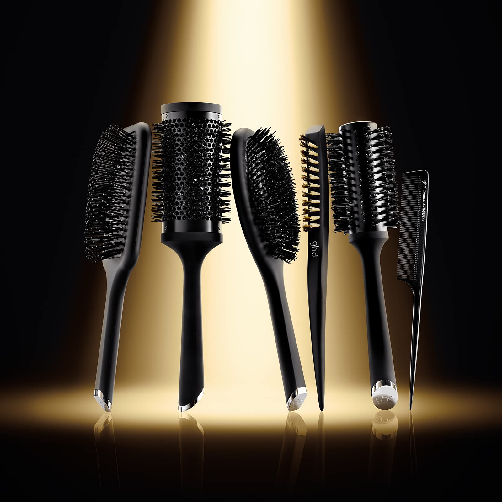 ghd The Final Touch Narrow Dressing Hair Brush for Smoothing & Styling - Perfect for Salon Quality Blowouts & Home Hair Care