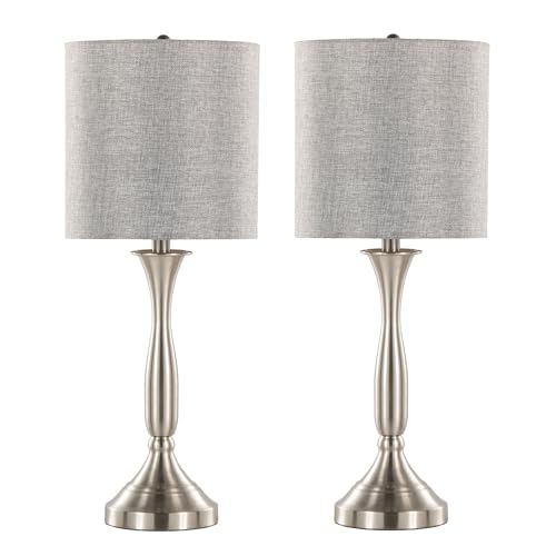 Brushed Nickel Grey