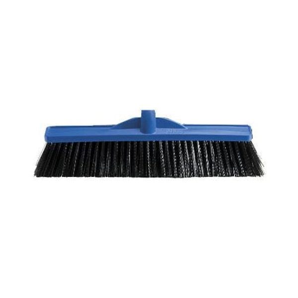 Edco Industrial Platform Broom Head 500-600mm Heavy Duty Commercial Floor Sweeper - Perfect for Warehouses, Factories, and Outdoor Cleaning