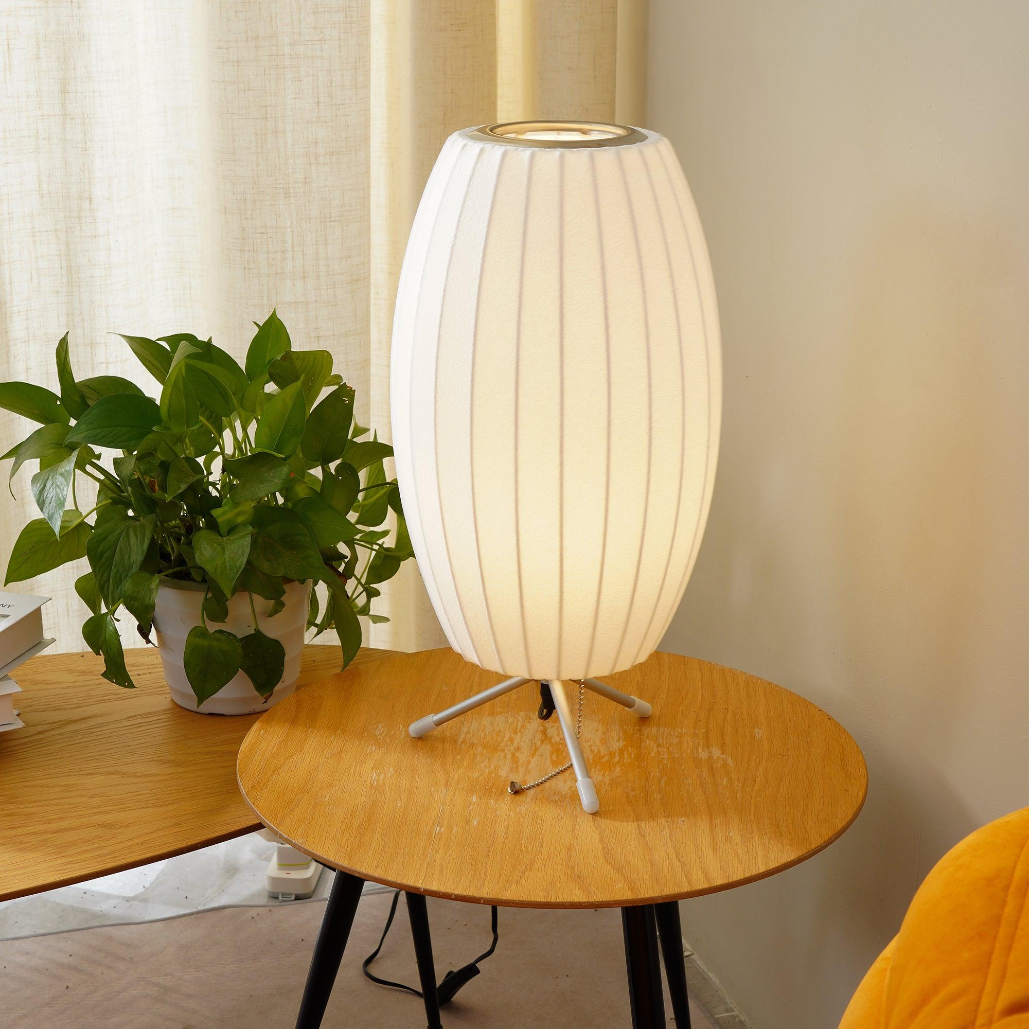 Nelson Tripod Table Lamp - Modern Adjustable LED Desk Light for Home Office, Bedroom & Living Room - Perfect for Reading, Working & Decor
