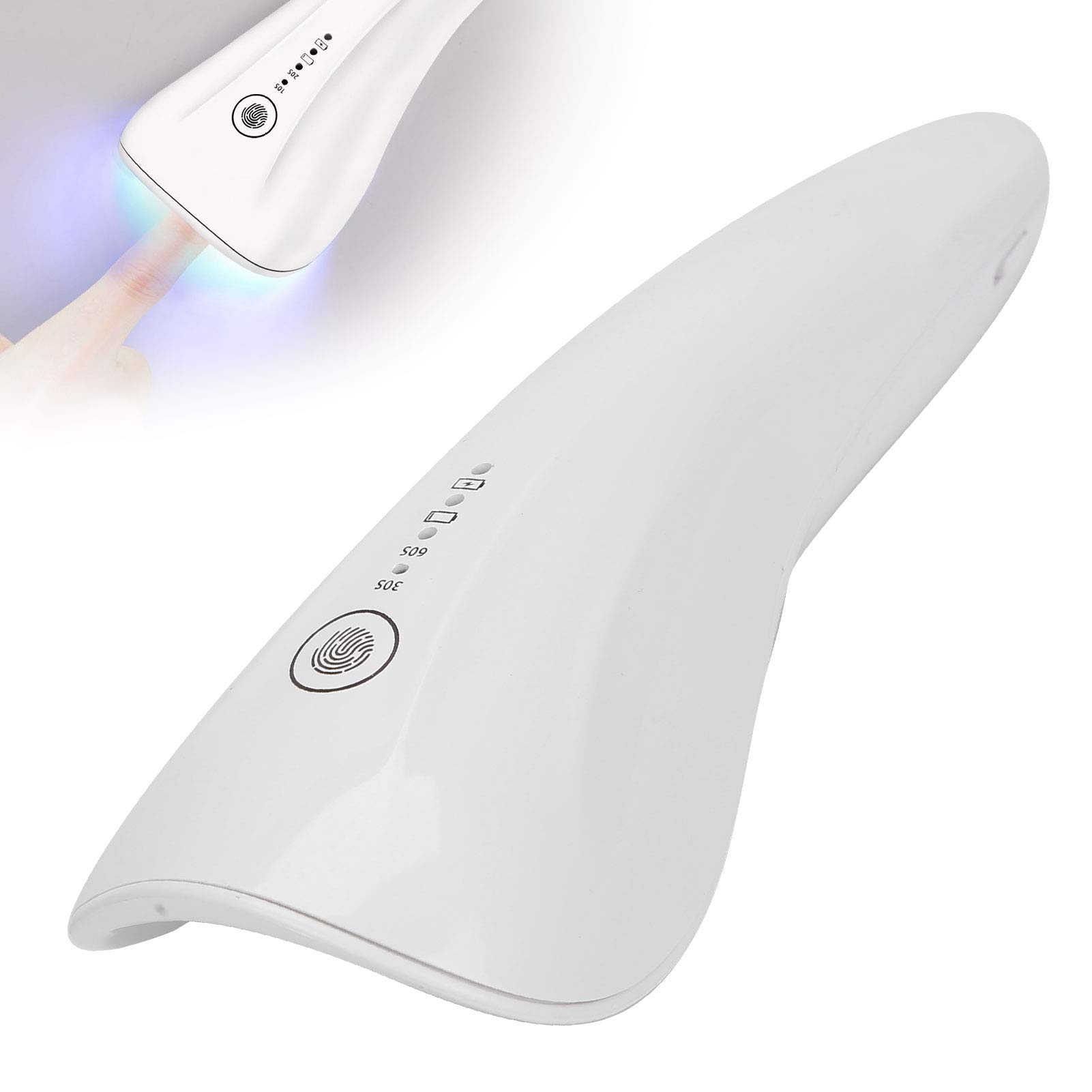 UV LED Nail Lamp - 5W Mini Gel Polish Curing Light for Professional & Home Manicures | Fast Drying for Gel Nails, Acrylics & Dip Powder | Portable Nail Art Tool for Salons, Travel & DIY Nail Care