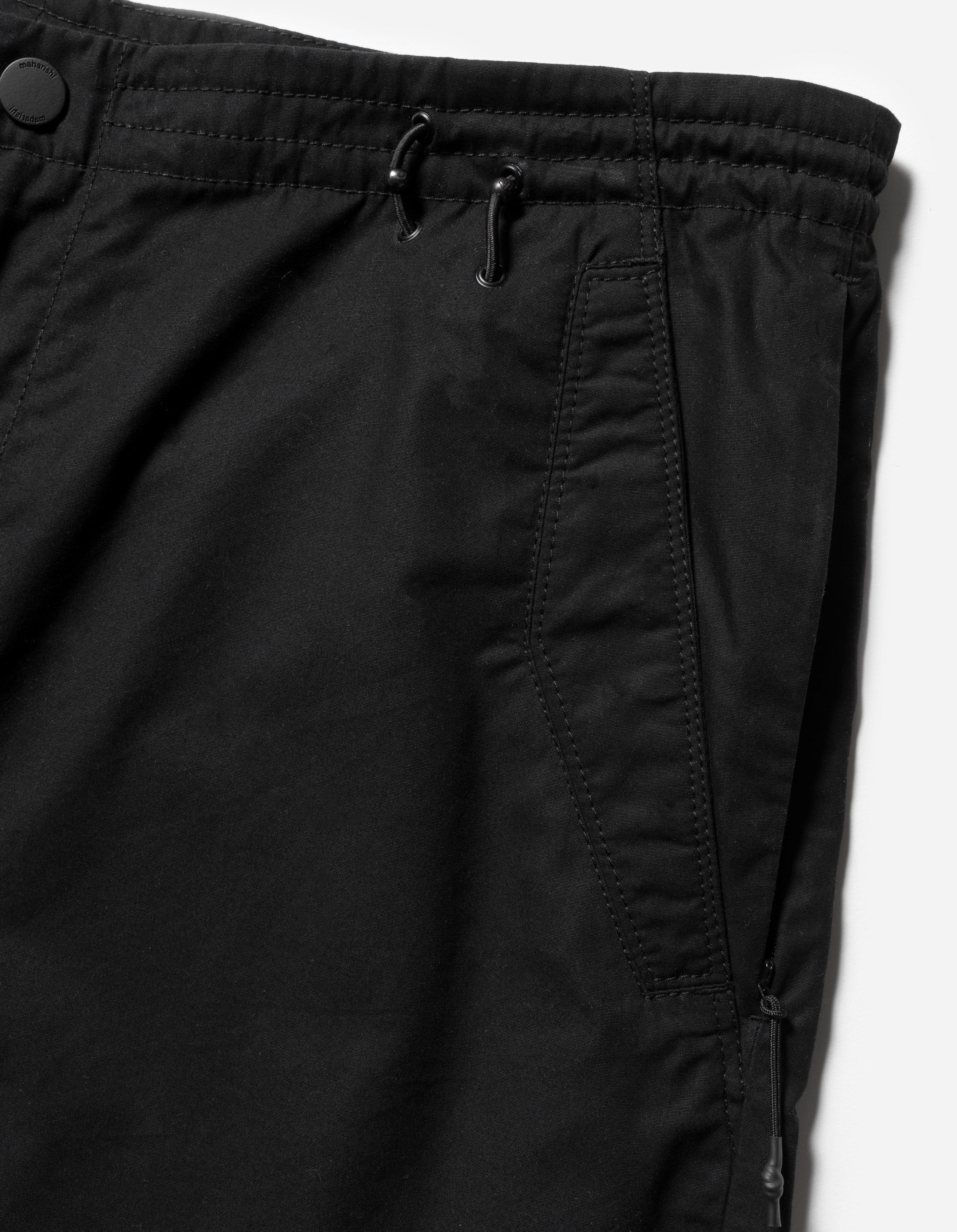 6103 Crow & Heron Loose Snoshorts Black - Comfortable Casual Shorts for Men, Perfect for Summer, Gym, and Outdoor Activities