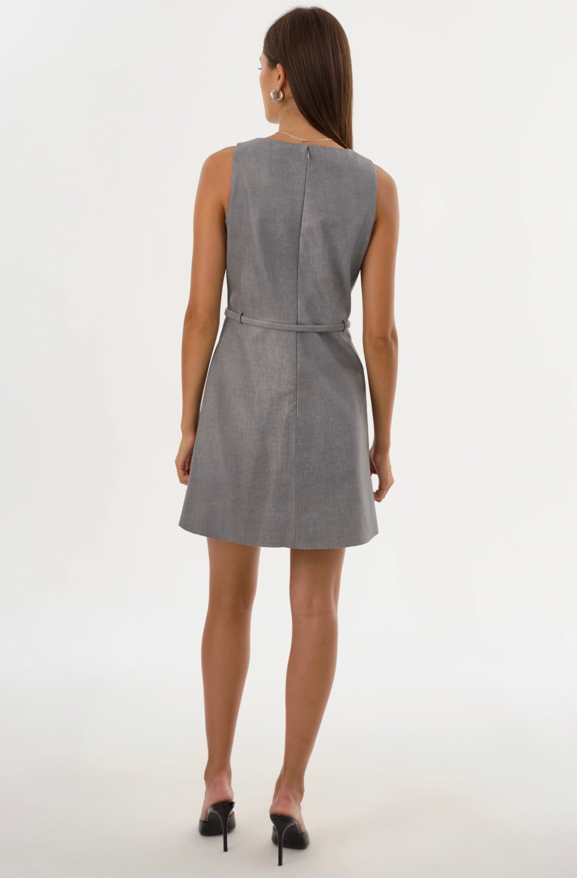 Hilma Women's Genuine Leather Shift Dress - Elegant & Comfortable Office Wear for Professional Women | Perfect for Work, Business Meetings & Formal Events