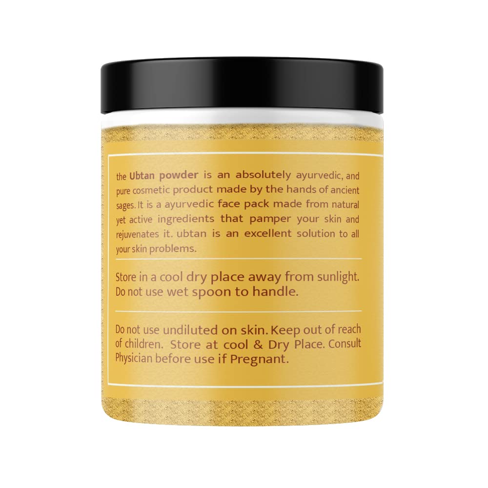 OYL Natural Ubtan Powder & Multani Mitti Clay Powder Combo Pack (2x100g) - Ayurvedic Face & Body Cleanser for Glowing Skin, Oil Control, Acne Treatment | Perfect for Daily Skincare Routine & Spa Days at Home