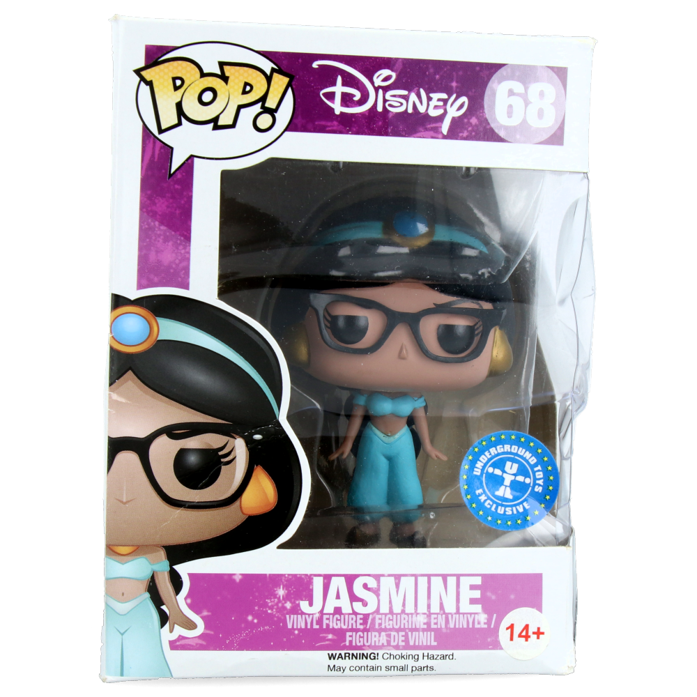 Funko Pop Disney Jasmine Vinyl Figure - Aladdin Collection - Perfect for Disney Fans, Collectors & Gift Giving - Home Decor, Office Display & Pop Culture Enthusiasts