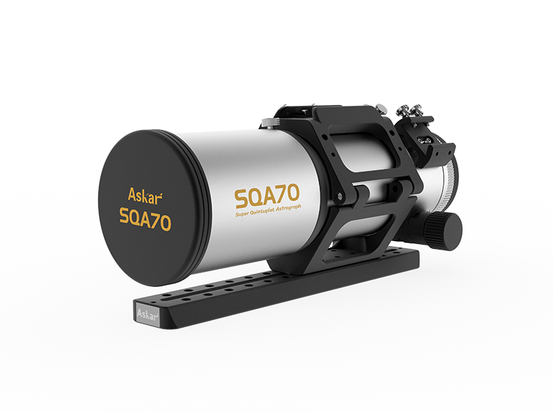 Askar SQA70 f/4.8 Quintuplet Petzval Refractor Telescope - Premium Astrophotography & Stargazing Equipment for Deep Space Observation