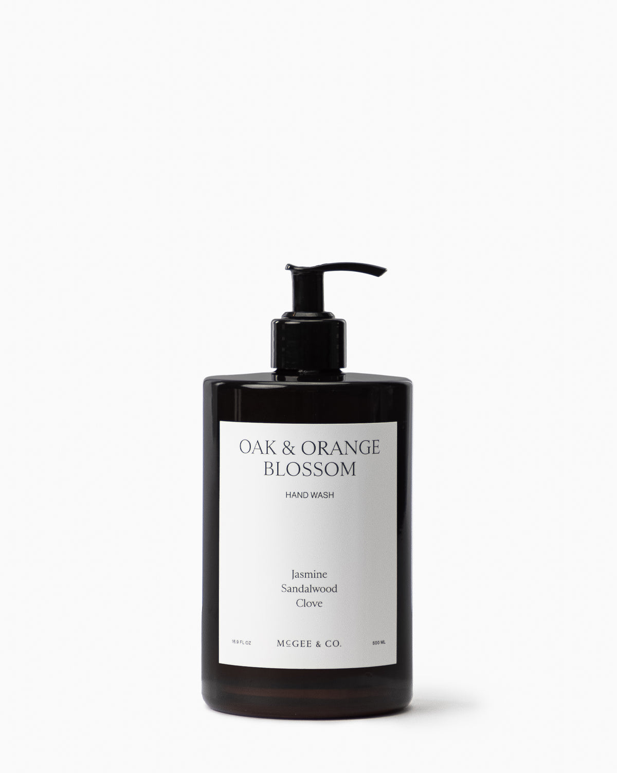 Premium Oak & Orange Blossom Scented Hand Wash - Natural Moisturizing Liquid Soap for Kitchen, Bathroom & Guest Use - Gentle on Skin, Refreshing Fragrance