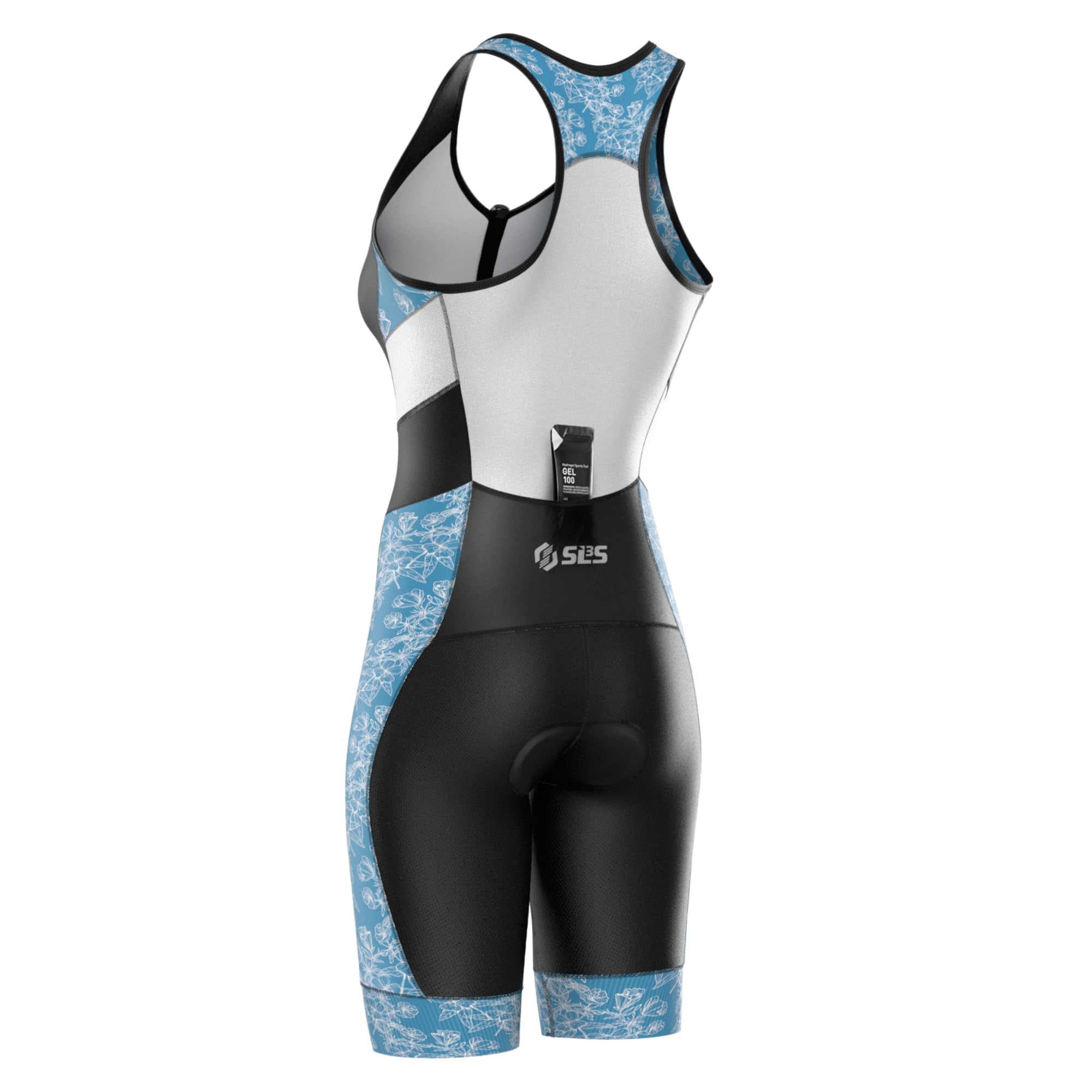 Premium Women's Triathlon Suit - High-Performance One-Piece Trisuit for Female Athletes - No Shelf Bra - Ideal for Swimming, Cycling & Running Competitions