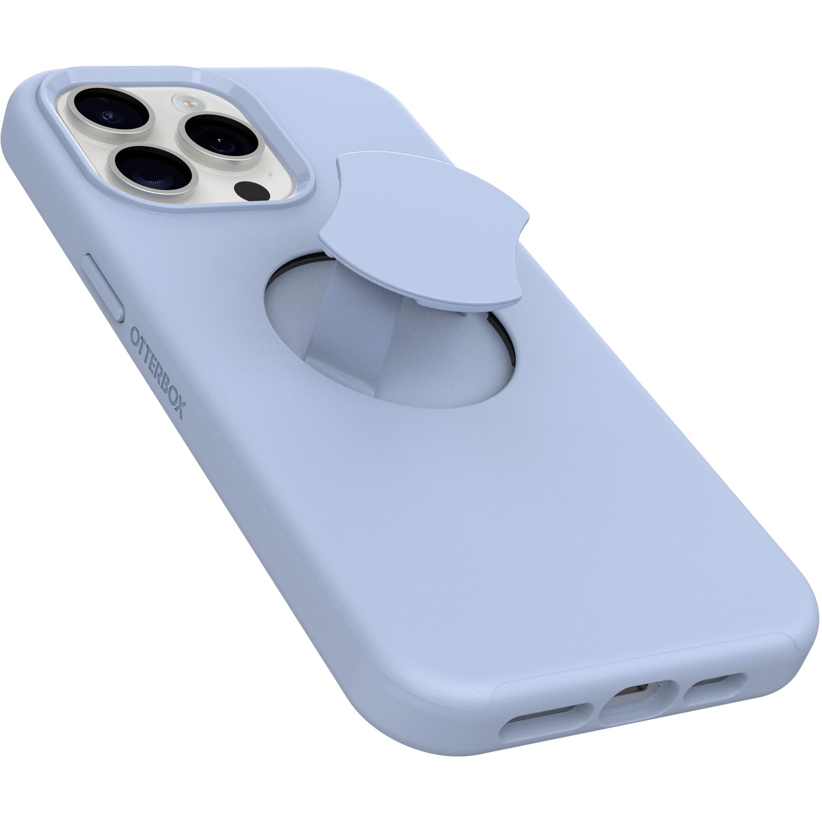 OtterBox iPhone 15 Pro MAX Case - OtterGrip Symmetry Series with Built-in Grip | Sleek Protective Cover | MagSafe Compatible | Raised Edges for Camera & Screen Protection | YOU DO BLUE | Perfect for Everyday Use, Work & Outdoor Activities