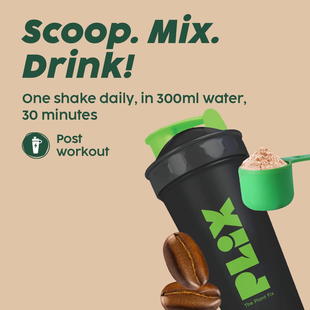 PLIX THE PLANT FIX Chocolate Pea Protein Powder - 1KG Plant-Based Protein Blend with Pea Isolate & Brown Rice | 25g Protein per Serving | Sugar-Free, Gluten-Free | Perfect for Post-Workout Recovery & Vegan Nutrition