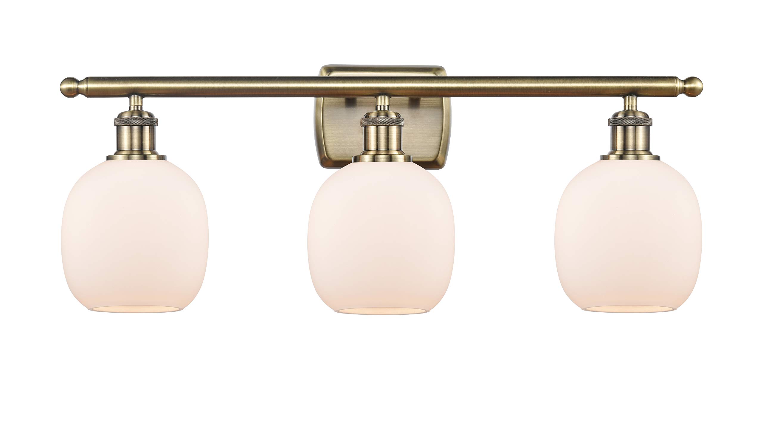 Ballston Collection 516-3W-AB-G101-LED Modern LED Bathroom Vanity Light Fixture - Perfect for Bathroom Makeovers, Spa-Like Ambiance & Home Renovation Projects