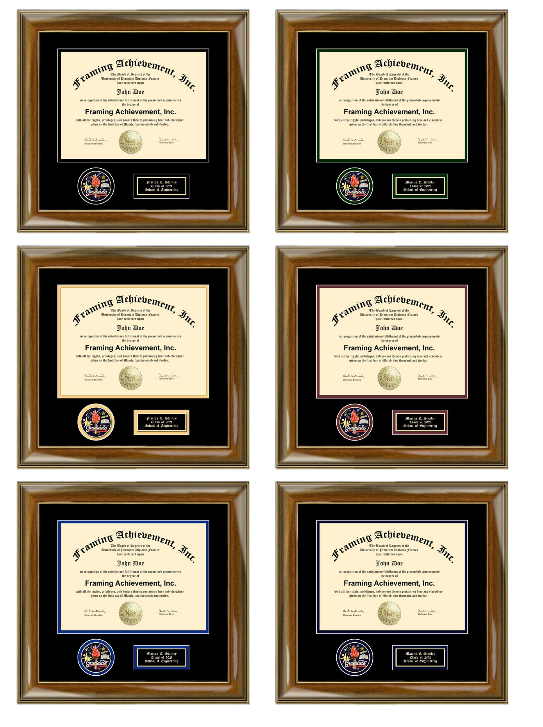 3D College Diploma Frame with Medal Holder - Certificate Display Case for Graduation Awards - Bachelor, Master, MBA, PhD Gift - Perfect for Office, Home, or Study Room Decor