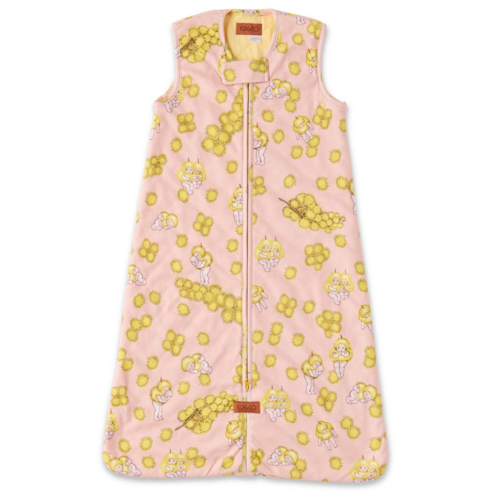 Wattle Dance Pink Sleeping Bag - Ultra Soft & Lightweight for Camping, Travel, Sleepovers - Perfect for Kids & Adults Outdoor Adventures