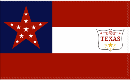 6th Texas Cavalry 3'x5' Flag - Rough Tex® 100D Heavy Duty Polyester - Historical Civil War Reenactment & Outdoor Decoration
