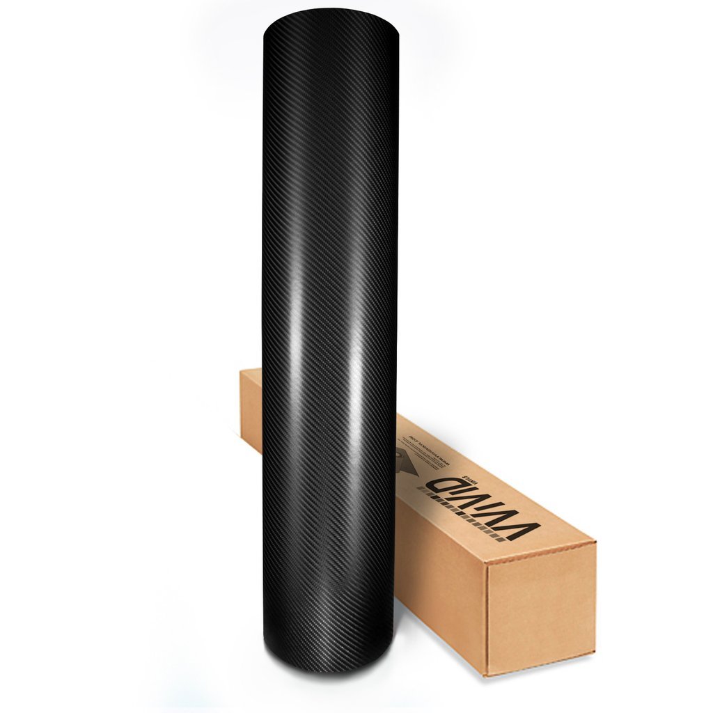 Premium VViViD Black True R Carbon Fiber Vinyl Wrap Roll - 21