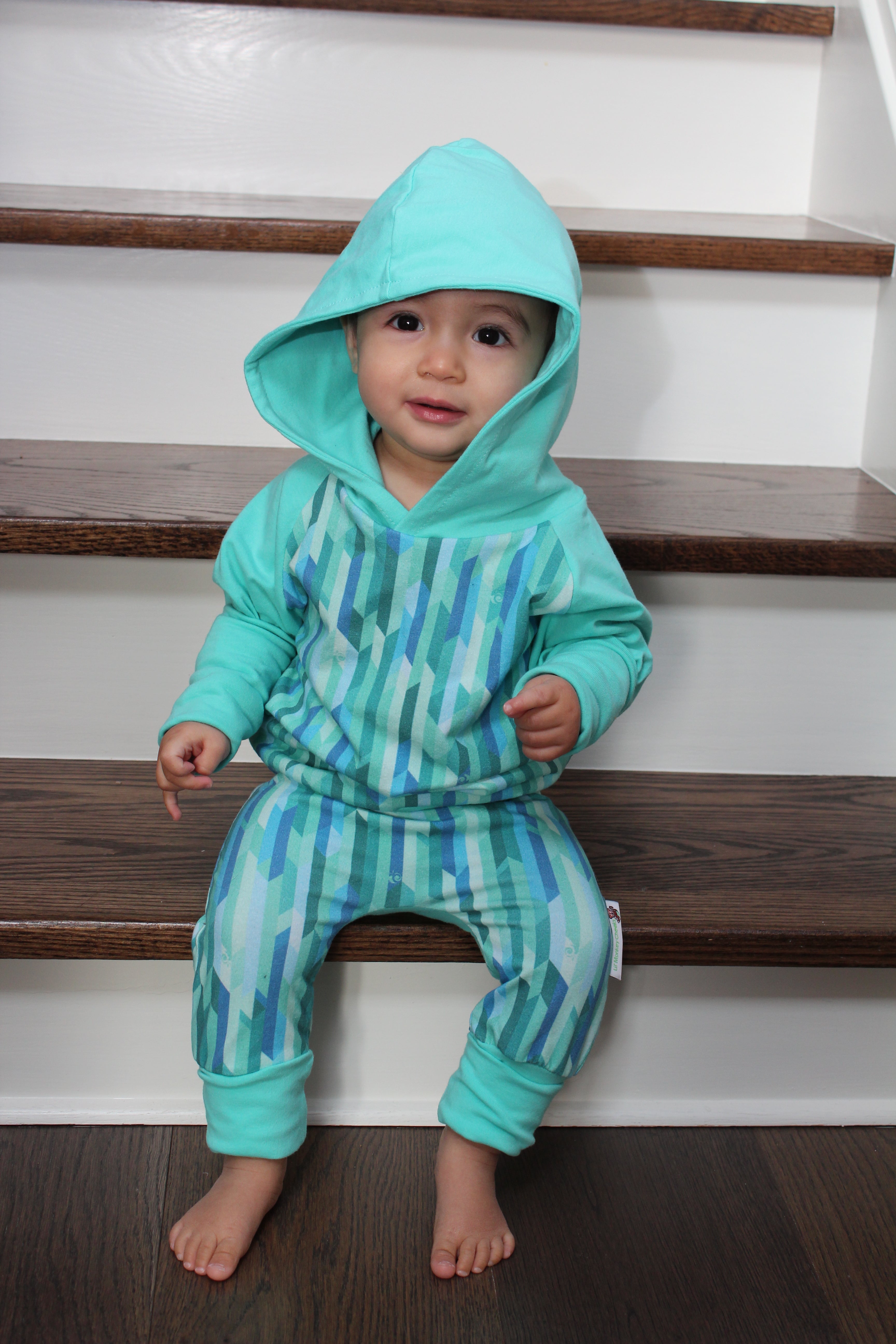 AppleCheeks Inspired MINI Grow With Me Pants - Adjustable Baby Cloth Diaper Pants for Newborn to Toddler | Perfect for Daycare, Playtime & Travel