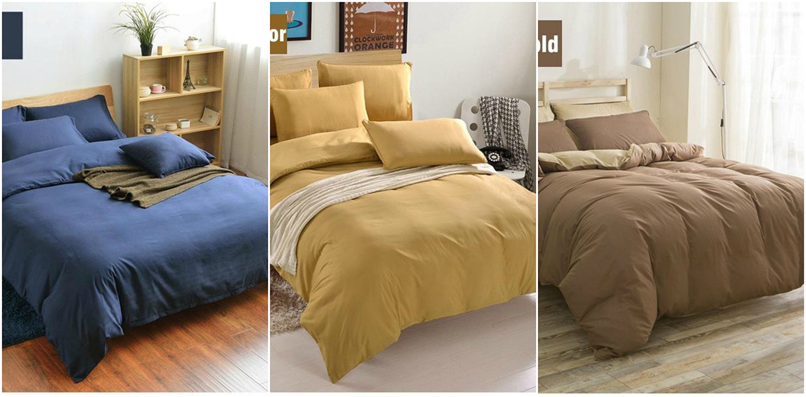 Luxury 8-Piece Solid Ivory Bedding Set - 100% Egyptian Cotton 500 Thread Count (3pc Duvet Cover + 4pc Sheet Set + 1pc Bed Skirt) for Twin Size Bed - Perfect for Master Bedroom, Guest Room & Cozy Home Decor