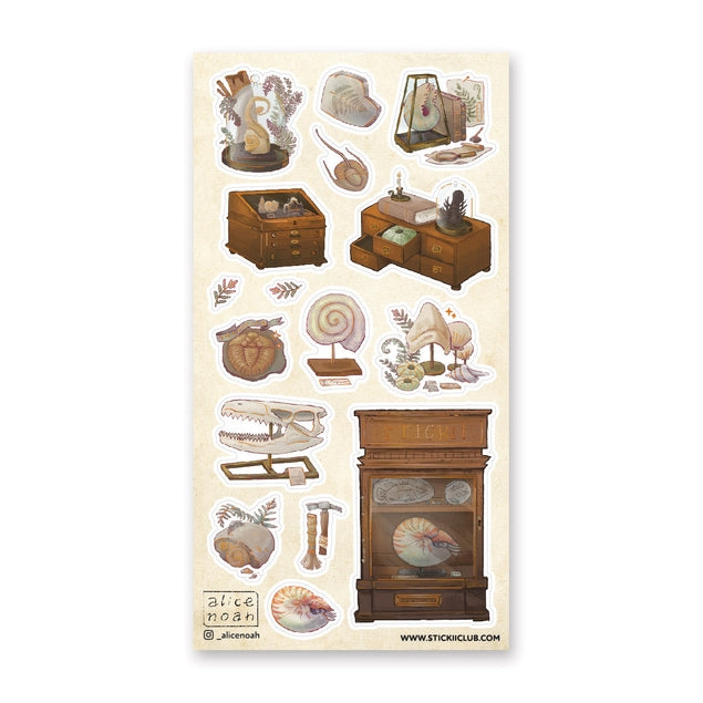 Captivating Collections Sticker Sheet - 50 Unique Decorative Stickers for Scrapbooking, Journals, Planners & DIY Crafts - Waterproof Vinyl Stickers for Laptops, Phones & Home Decor