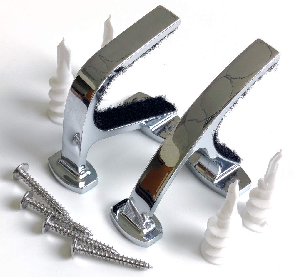 Fullbow Gun Hooks - Wall Mount Rifle Hangers for Shotguns & Firearms - Perfect for Gun Wall or Cabinet Storage