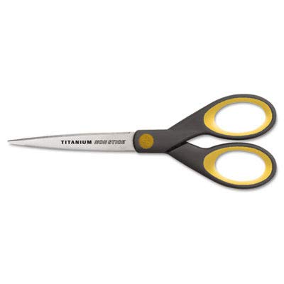 7-Inch Left & Right Handed Scissors - Sharp Stainless Steel Blades for Office, School, Crafting & Home Use