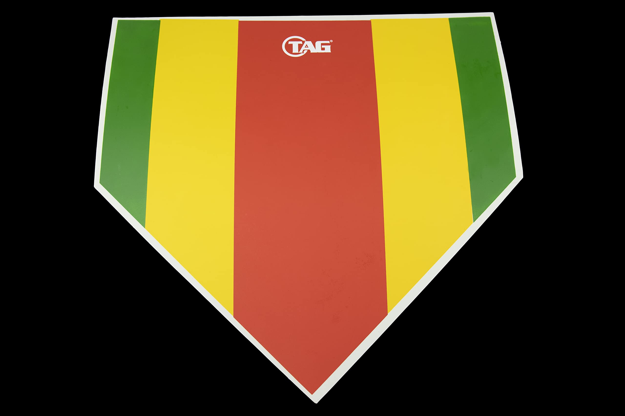 Strike Zone Home Plate - Regulation Size Baseball Base for Training & Games | Perfect for Backyard Practice, Little League, and Softball