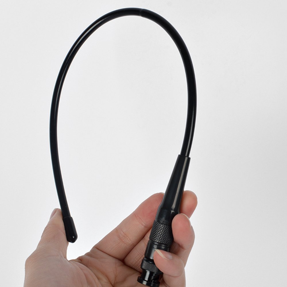 HYS-771N VHF/UHF 2M/70CM BNC Handheld Radio Antenna for ICOM V8 V80 V80E V82 V85 F3S HT-66 - Compatible with Walkie Talkies & Emergency Communication Radios