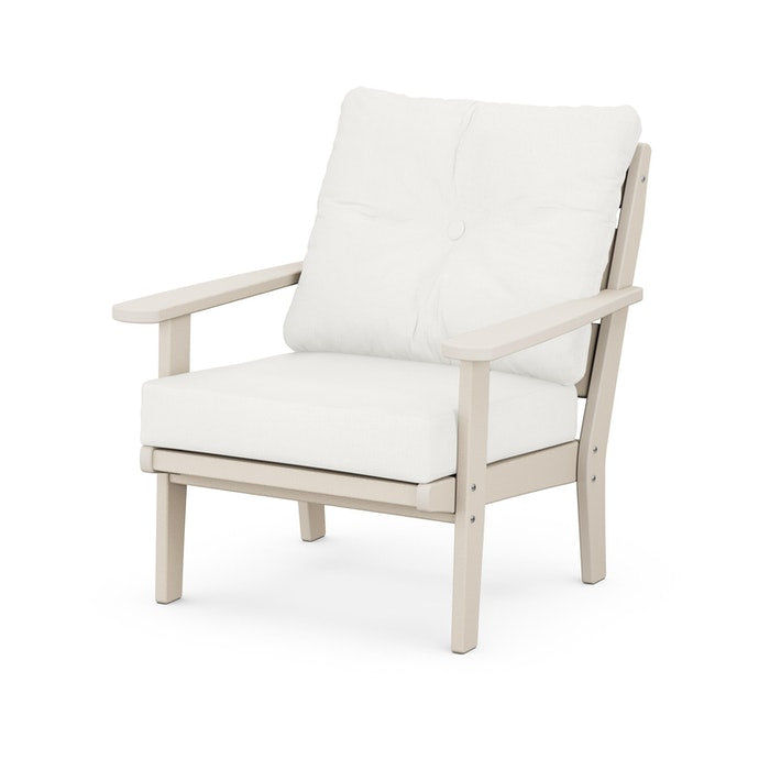 POLYWOOD Lakeside Deep Seating Outdoor Chair - Durable All-Weather Adirondack Style Patio Furniture for Poolside, Garden & Backyard Relaxation