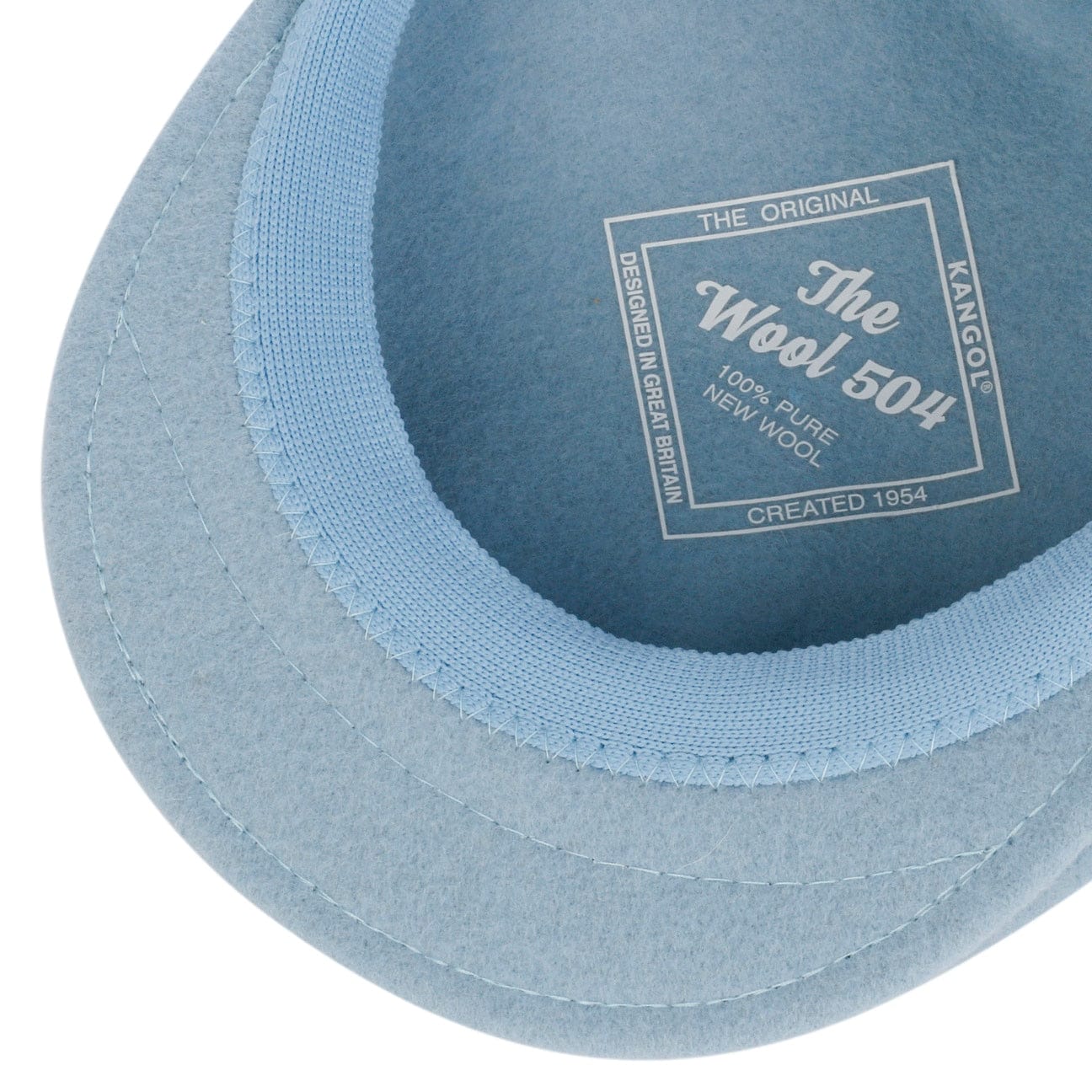 Kangol 504 Flat Cap for Men & Women - Classic Wool & Cotton Blend Hat for Casual & Outdoor Wear - Perfect for Hiking, Travel, and Everyday Style