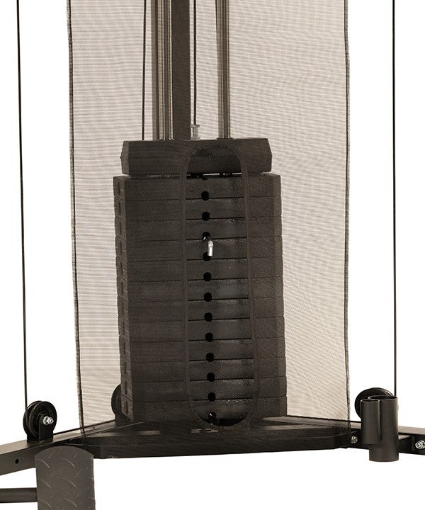 Mighty Max X302 Functional Trainer & Half Rack - Home Gym Strength Training Equipment for Full Body Workouts - Perfect for Small Spaces & CrossFit Training