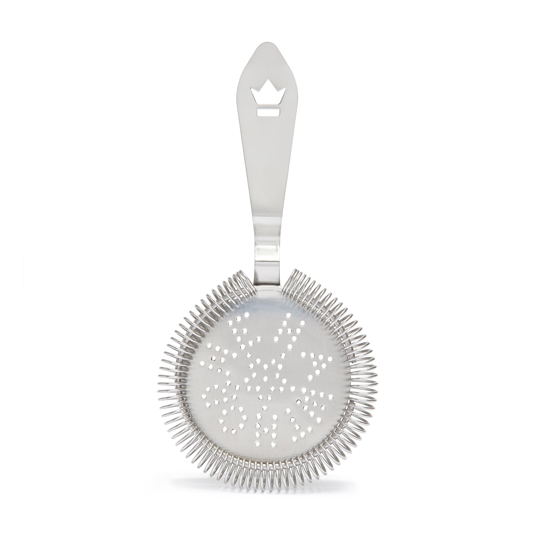 Vintage Style Large Cocktail Strainer - Premium Stainless Steel Bar Tool for Mixing Drinks at Home or Professional Bars