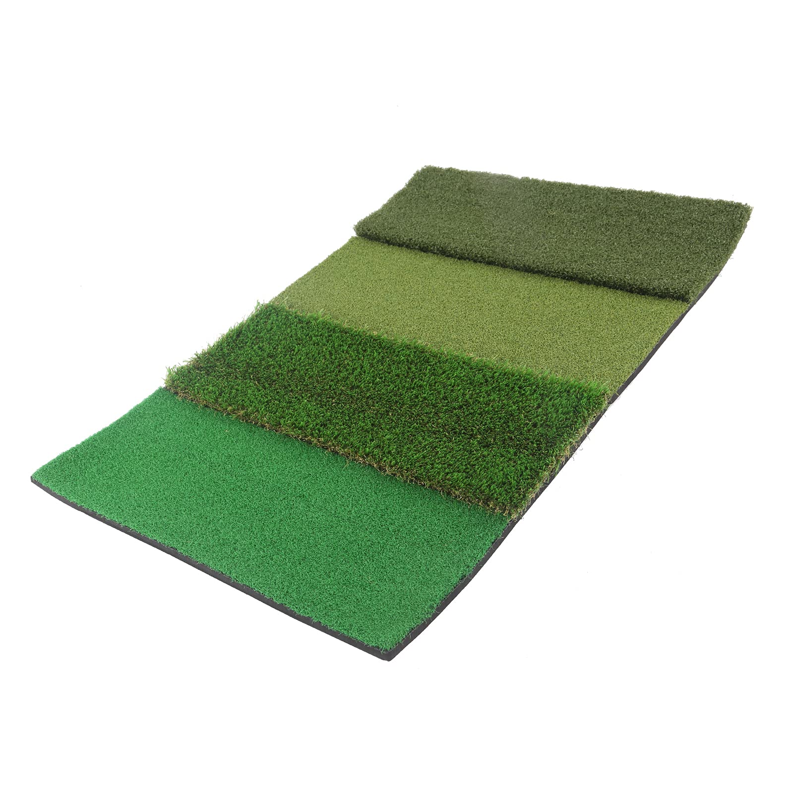 Premium Hitting Mat for Baseball & Golf Practice - 4 Turf Types (EVA+PP) - Durable Outdoor Training Mat for Adults - Perfect for Backyard, Driving Range & Batting Cage Drills