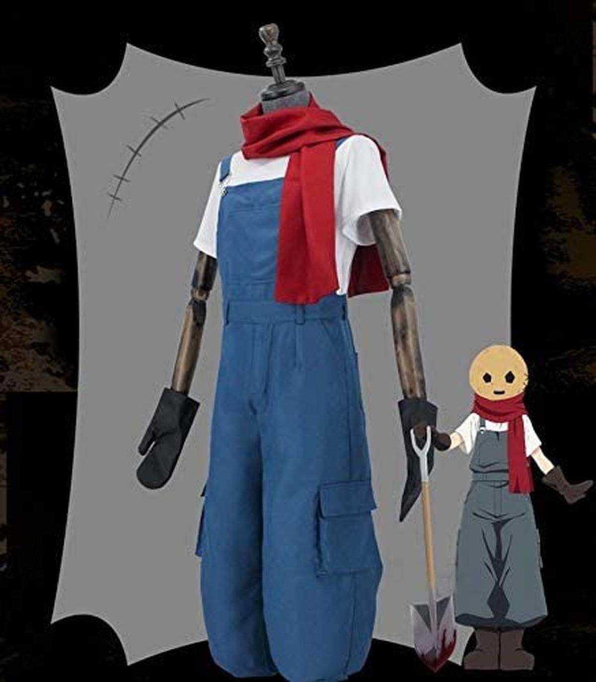 Angels of Death Eddie Edward Mason Cosplay Costume - Anime Character Halloween Outfit for Adults | Perfect for Conventions, Cosplay Events & Halloween Parties