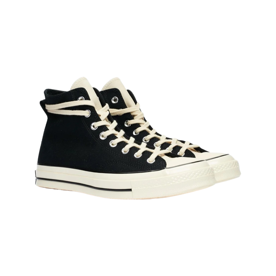 Fear of God x Converse CT70 Hi Top Sneakers - Black & Cream Basketball Shoes for Men | Streetwear & Casual Wear