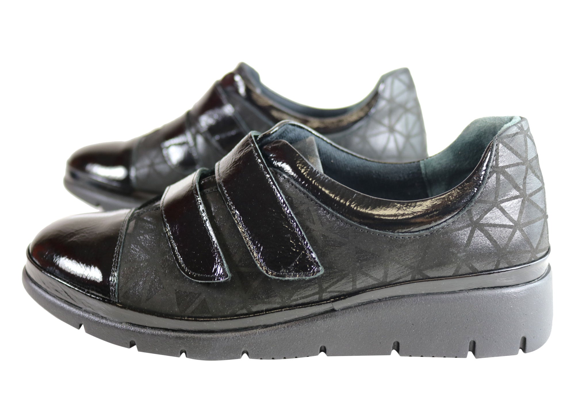Orizonte Kerri Women's Comfortable Adjustable Strap Leather Flats - European Style Casual Shoes for Work, Walking & Everyday Wear