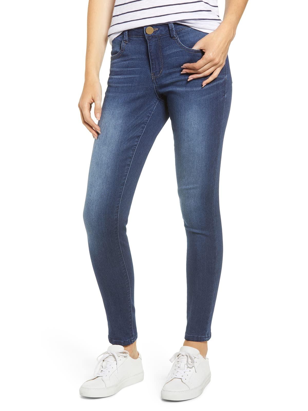 Govc Women's Distressed Stretch Skinny Jeans - High Waist Ripped Denim Pants for Casual Wear & Street Style Outfits