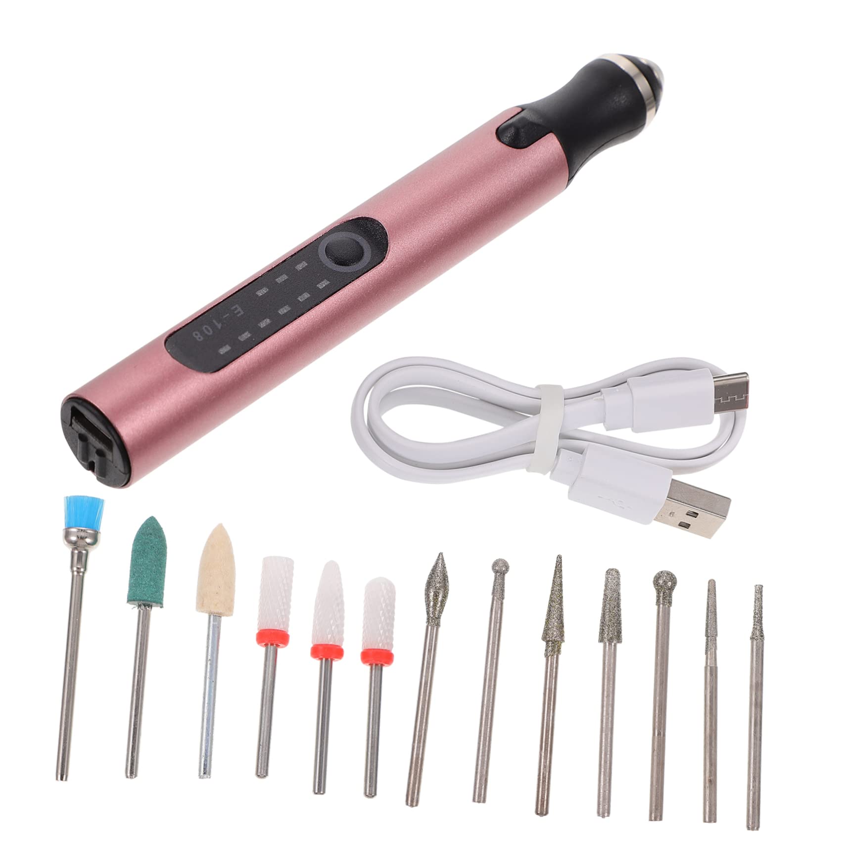 FOMIYES Professional Electric Nail Drill - Compact Nail Art Polisher & Grinding Tool for Women | Home Manicure Kit | Perfect for Nail Salons, DIY Nail Care & Travel Use