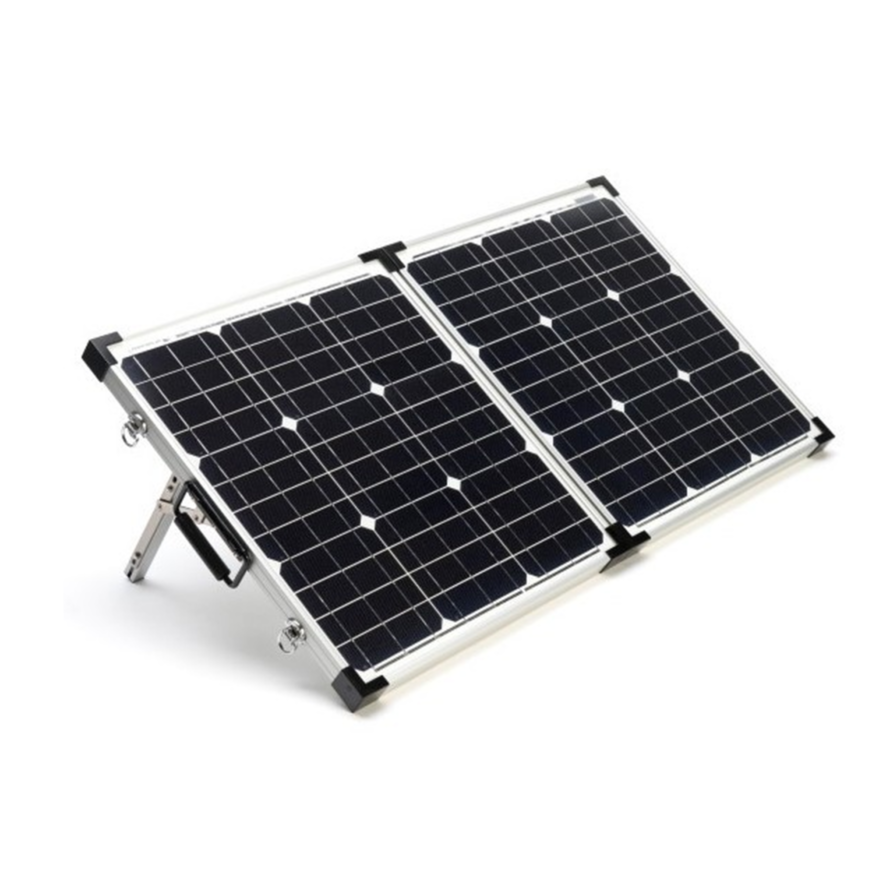 120W Foldable Solar Panel for Portable Power Stations - Waterproof & Lightweight Solar Charger with Free Padded Case (BSP 120) | Perfect for Camping, RV Trips & Emergency Power Backup