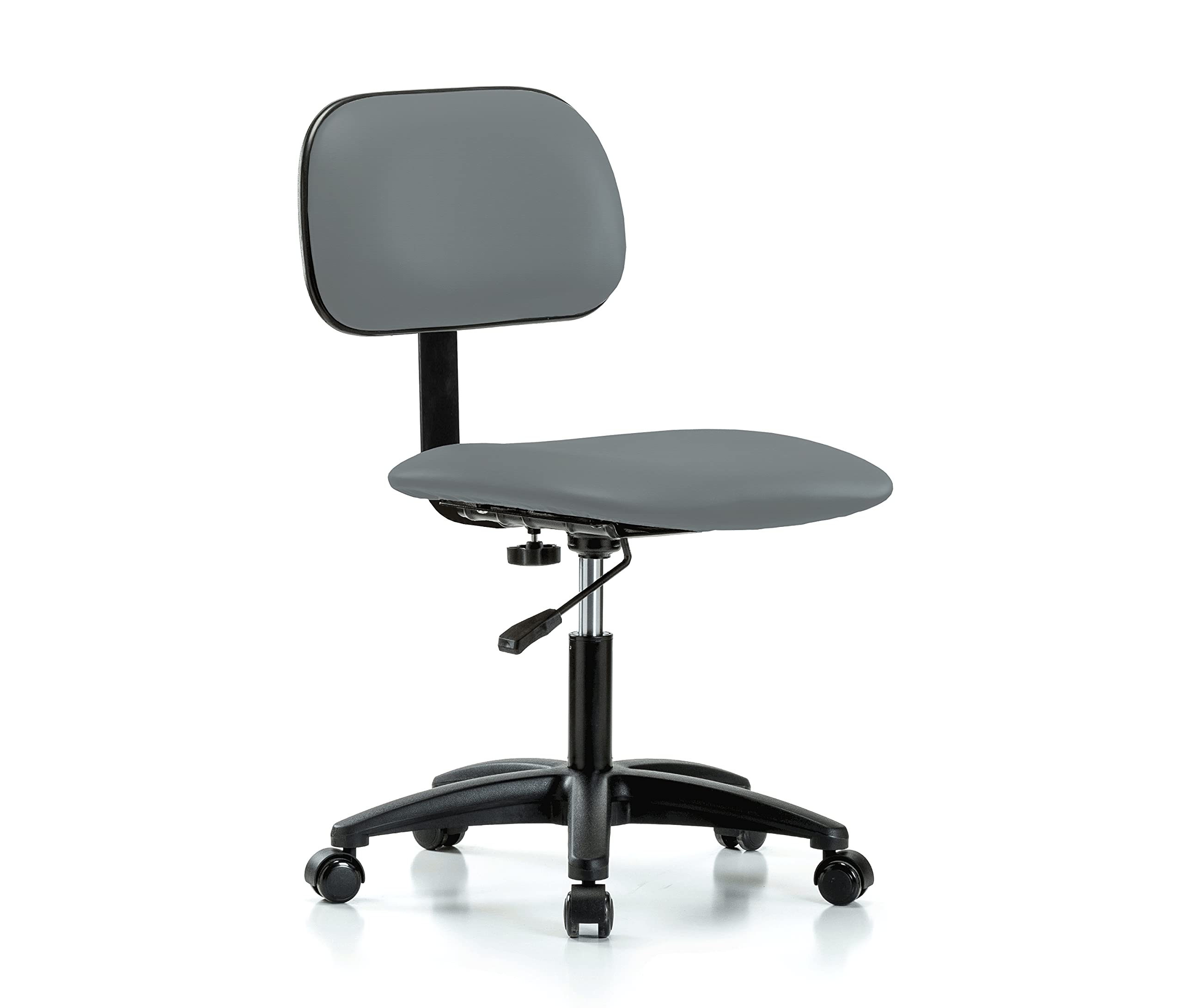 Ergonomic Perch Lab Chair with Adjustable Backrest & Height (17-22