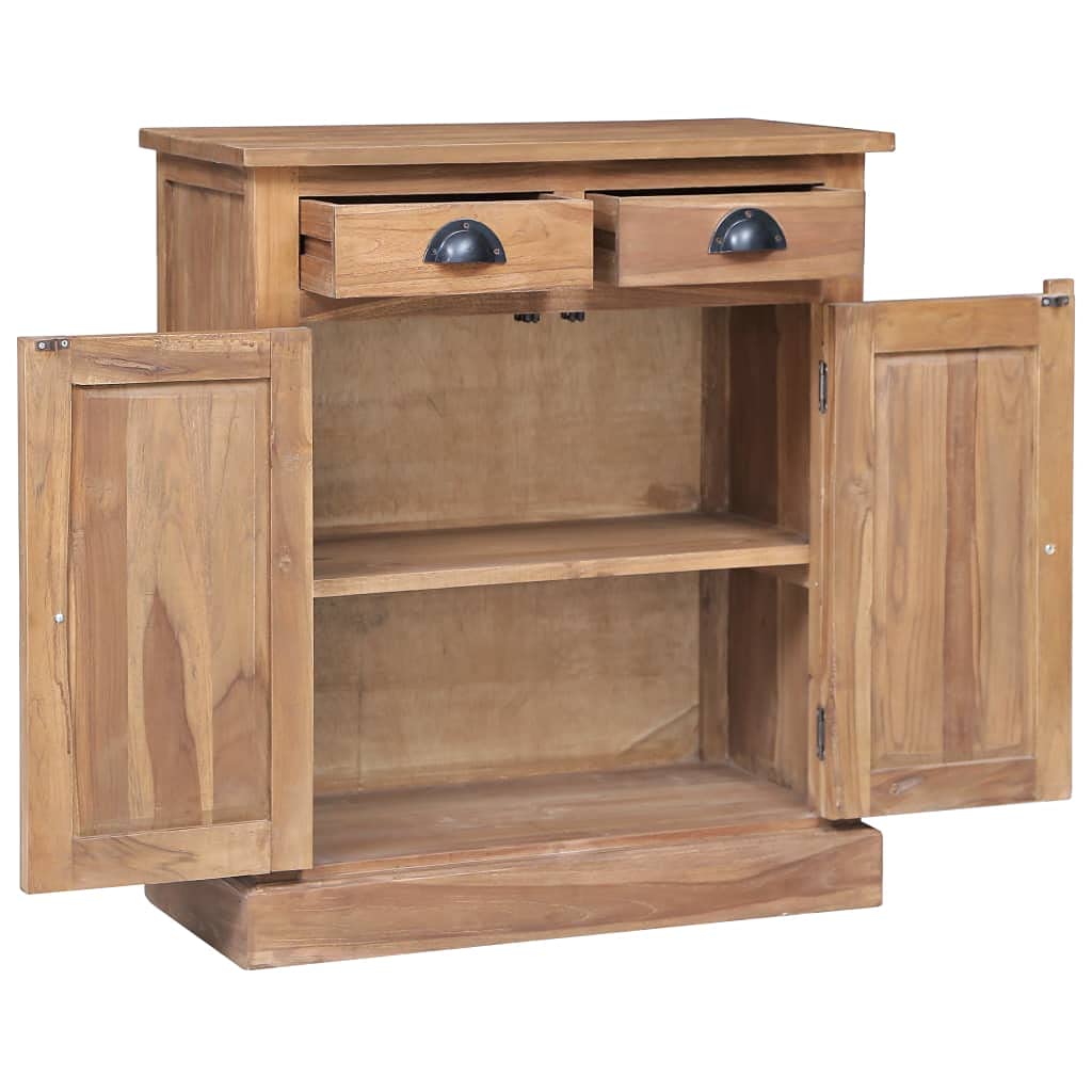 Antique Teak Sideboard Cabinet - 25.6