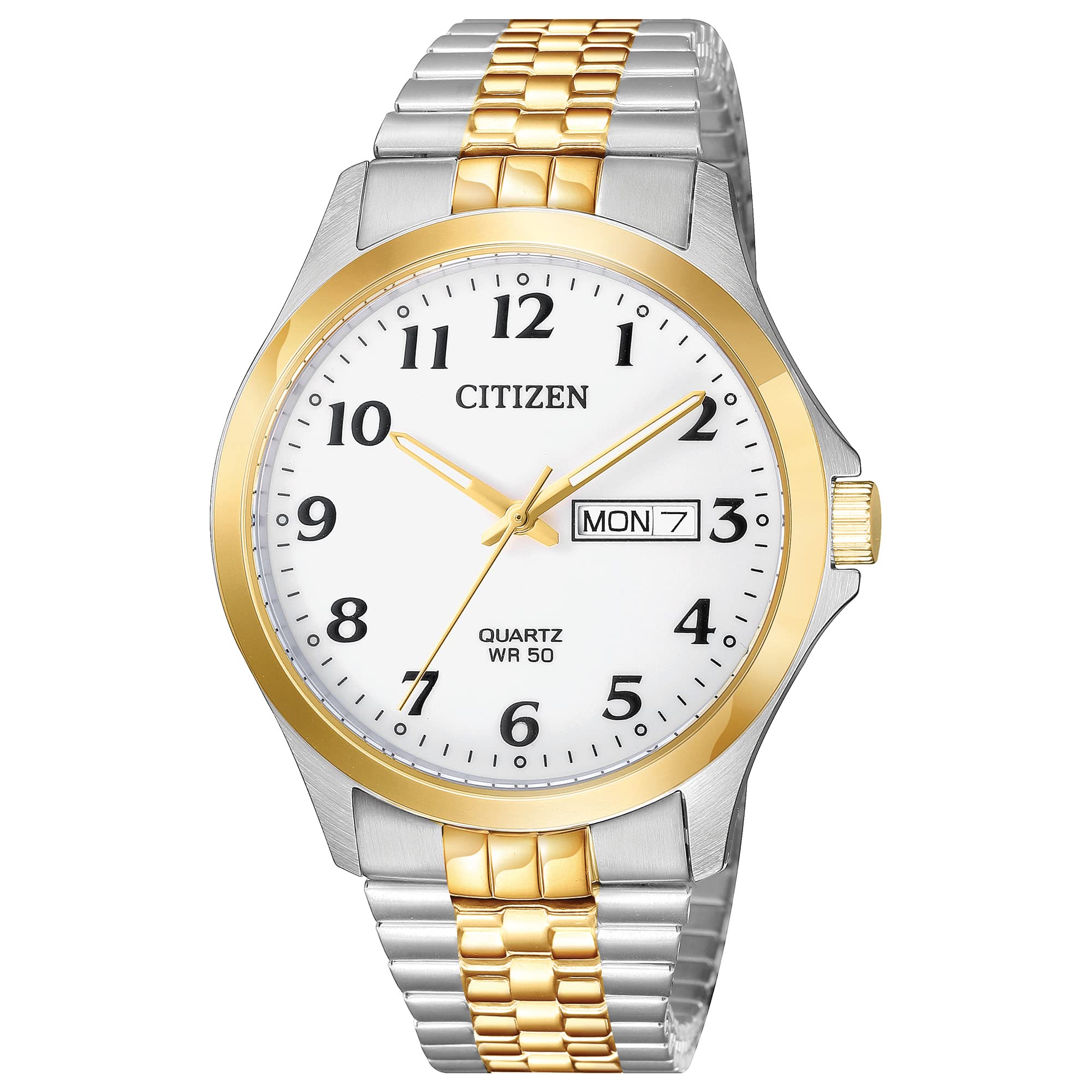 Citizen Quartz Men's Watch - Stainless Steel Classic Analog Dress Watch for Business, Formal & Everyday Wear