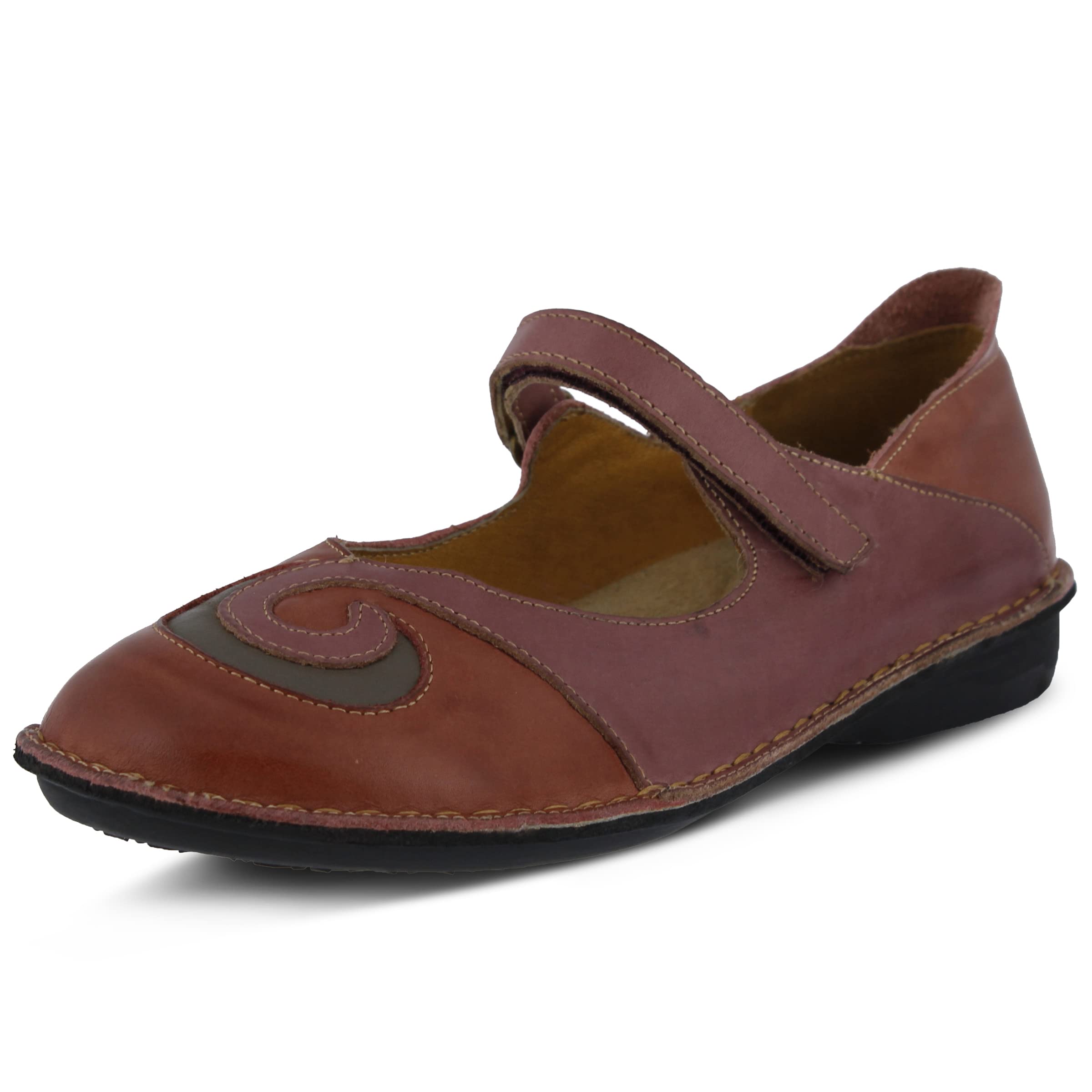 Spring Step Women's Cosmic Mary Jane Flat Shoes - Comfortable & Stylish Slip-Ons for Work, Casual Wear & Travel