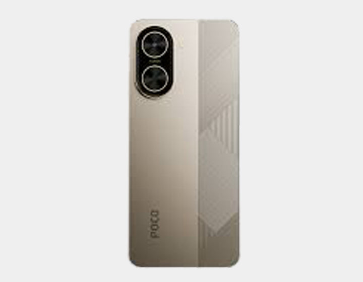 Xiaomi Poco C71 4G Smartphone - 128GB ROM, 4GB RAM, Dual SIM, GSM Unlocked (Gold) | Perfect for Travel, Business & Everyday Use
