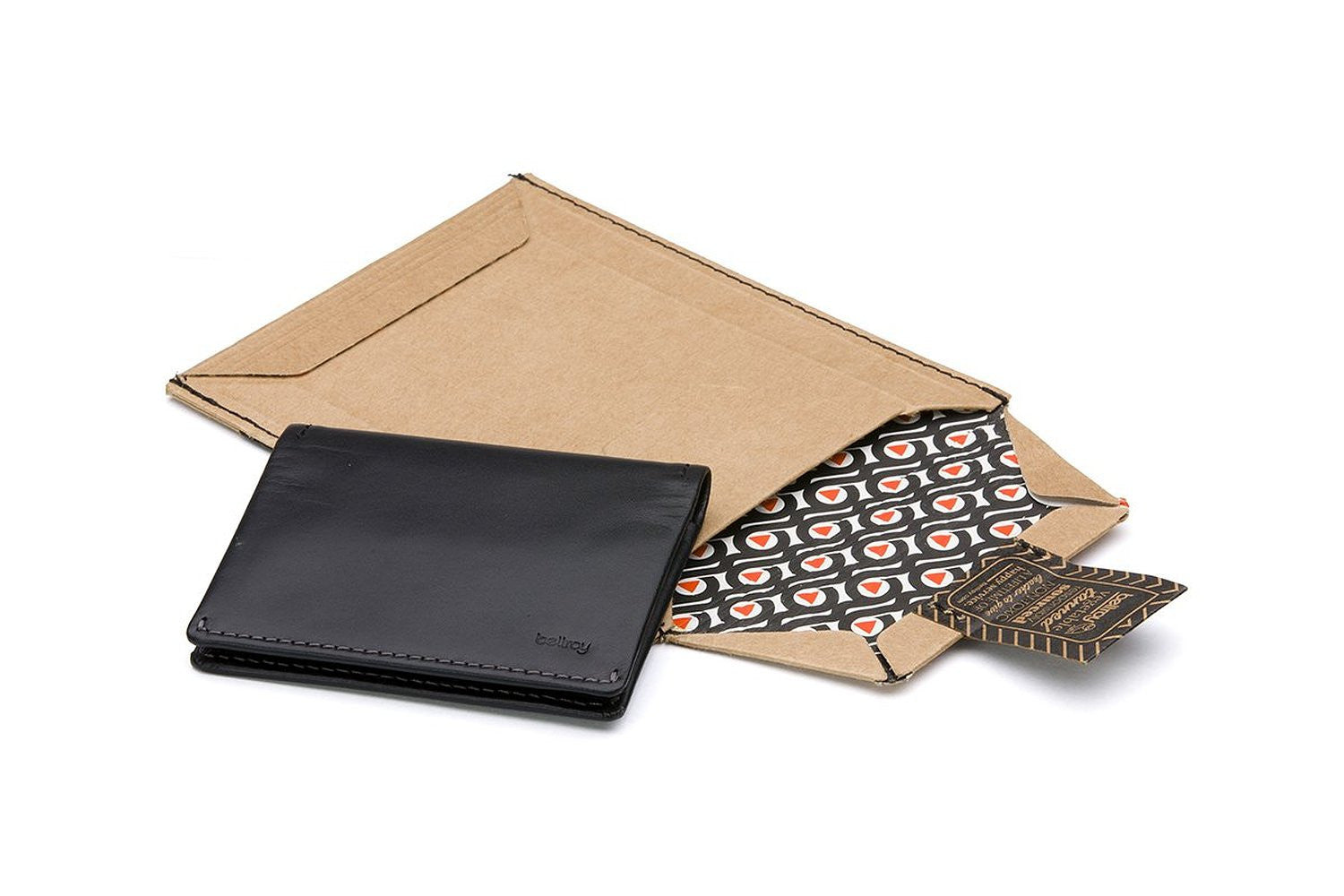 Bellroy Slim Sleeve Wallet - Ultra Thin Minimalist RFID Blocking Leather Wallet for Men - Perfect for Everyday Carry, Travel & Business Use