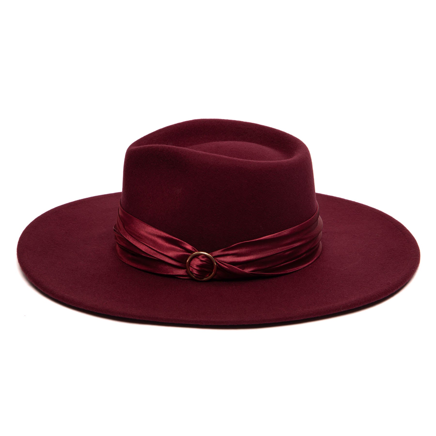 Trina Turk Josie Fedora Hat for Women - Stylish Wide Brim Sun Hat for Outdoor, Beach, and Summer Fashion