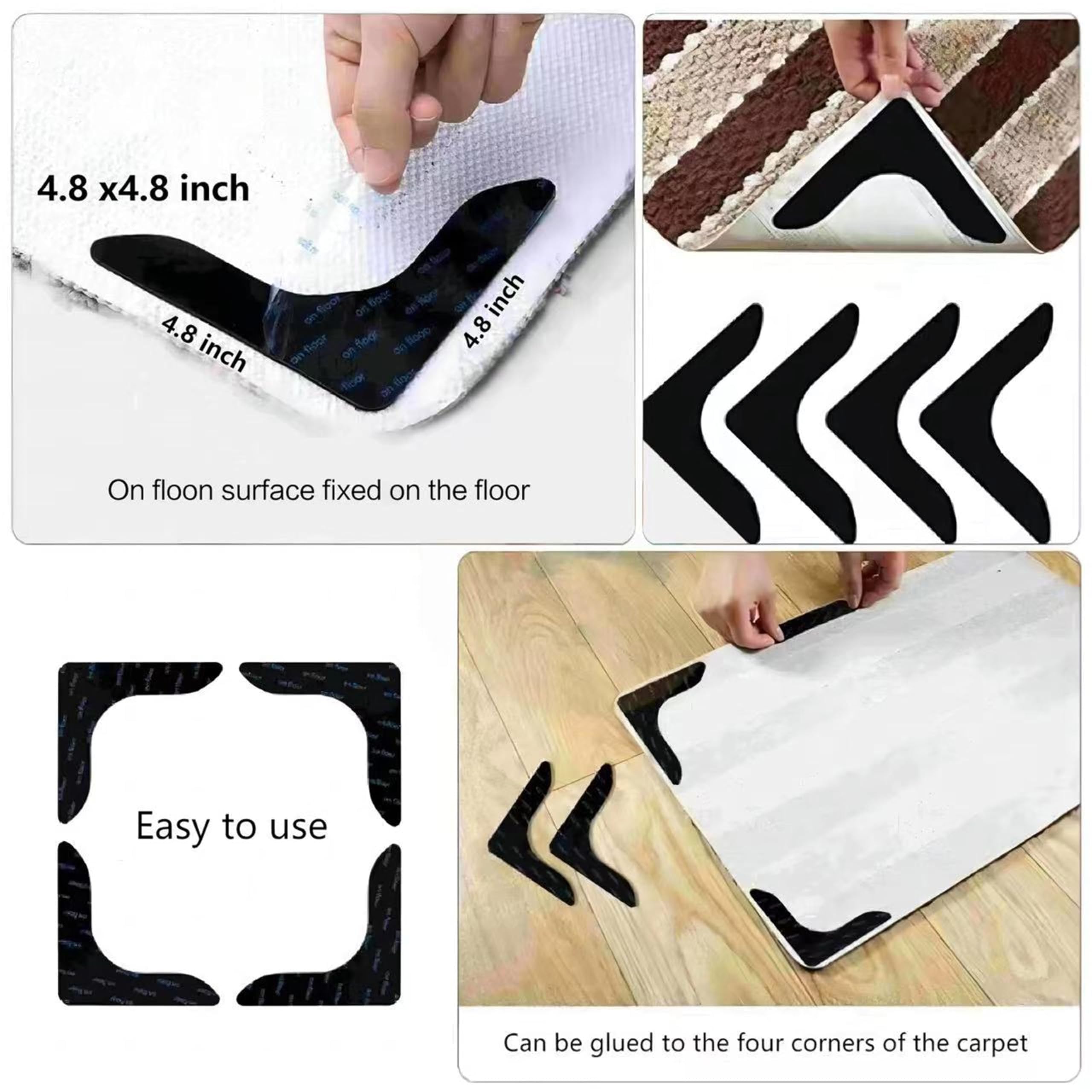 6x8ft Large Area Rugs for Kids Room - Hockey Shield Design with Wood Grain Pattern | Non-Slip Nursery & Classroom Rug in Light Gray | Perfect for Teen Boys Bedroom, Playroom & Home Decor