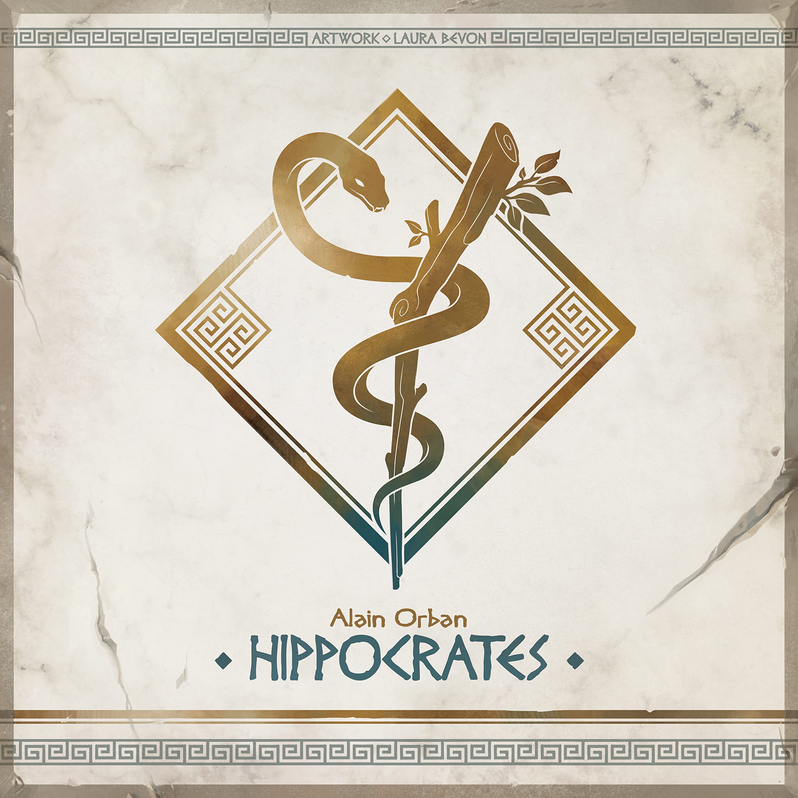 Hippocrates Strategy Board Game by Game Brewer | 1-4 Players | Family Board Game for Adults & Teens 12+ | 90 Min Playtime | English Edition | Perfect for Family Game Nights, Parties & Strategy Lovers