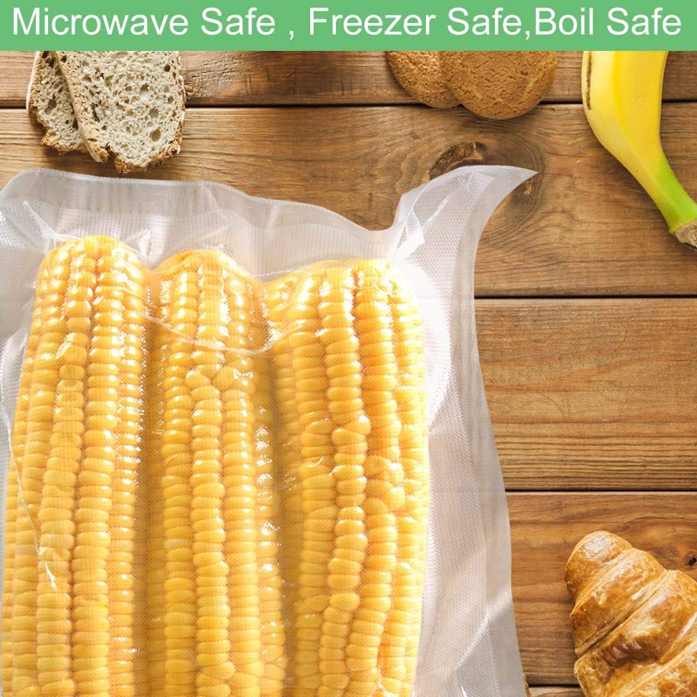 O2frepak 2-Pack (100 Feet Total) BPA-Free Heavy Duty Vacuum Sealer Bags - 11