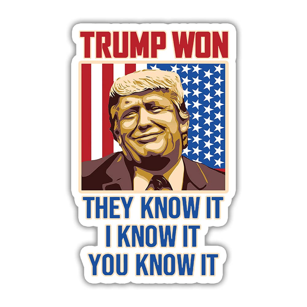 Trump 2024 Sticker Pack - 3 Pcs 3