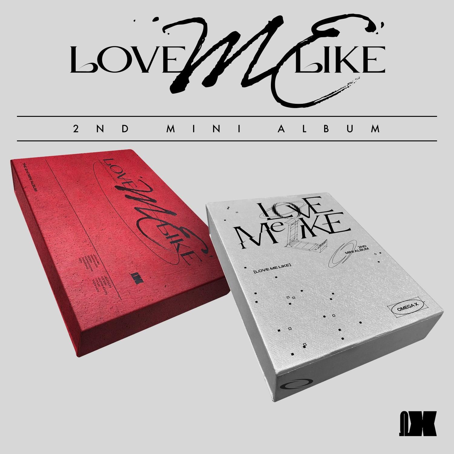 OMEGA X 2ND MINI ALBUM 'LOVE ME LIKE' - K-Pop Music CD with Photobook & Poster - Perfect for K-Pop Fans, Collectors and Gift Giving